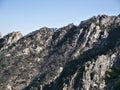 Beautiful mountain panorama in Seoraksan National Park