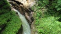 River in a mountain gorge, Guamka, Russia