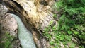 River in a mountain gorge, Guamka, Russia