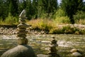 A beautiful mountain river landscape in Tatry Royalty Free Stock Photo