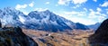 Beautiful mountain road in Bolivia Royalty Free Stock Photo