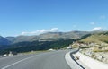 Beautiful mountain road in Romania, Transalpina Royalty Free Stock Photo