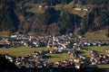 Beautiful mountain scenery in Zell am Ziller, Austria.