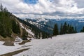 Beautiful mountain tour in spring to the Siplingerkopf from Balderschwang in the Allgau