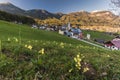 Gosau Village in Early Spring, Austria