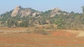 Beautiful mountain and trees of india jungal era