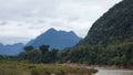 Beautiful mountain view at Muang Ngoy village