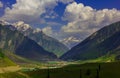 Beautiful mountain view of Sonamarg mountain, Jammu and Kashmir state, India Royalty Free Stock Photo