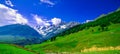 Beautiful mountain view of Sonamarg mountain, Jammu and Kashmir state, India Royalty Free Stock Photo