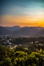 Beautiful mountain views at Mae Rim, Chiang Mai, North Thailand