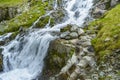 Mountain waterfall