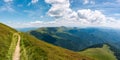 Beautiful mountainous landscape on fine summer day Royalty Free Stock Photo