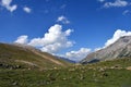 Beautiful mountains and meadows in Sonamarg, Kashmir, India Royalty Free Stock Photo