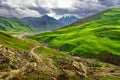 Azerbaijan mountains with snow Royalty Free Stock Photo