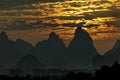 The beautiful mountains of Karst topography