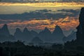 The beautiful mountains of Karst topography