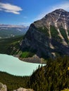 Canada, Banff National Park, Mountains Lake Scene Royalty Free Stock Photo