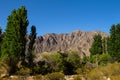 Beautiful mountains of northern Argentina. Mountains of the foothills of the Andes. Andean landscape