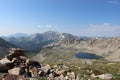 Beautiful mountains of the Sawatch Range, Colorado Rocky Mountains Royalty Free Stock Photo