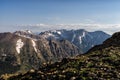 Beautiful mountains of the Sawatch Range. Colorado Rocky Mountains