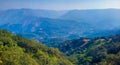 Beautiful mountains of sahyadri ranges in Mahabaleshwar