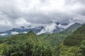Beautiful mountains and valleys around Cat Cat village in Sapa,Lao Cai Province,north-west Vietnam.