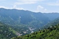 Beautiful mountains with wide variety of flora and fauna and small villages at Kashmir valley India