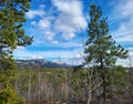 Beautiful mountainscape in the Yukon canada