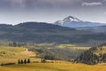 Beautiful Mt Crested Butte near Ohio Pass, Colorado, USA Royalty Free Stock Photo