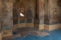 Beautiful Mughal era carved sandstone tomb of Isa Khan Tarkhan II in UNESCO