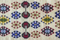 Beautiful and multi coloured Pirot kilim Royalty Free Stock Photo
