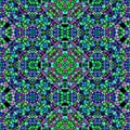 Beautiful multicolor kaleidoscope seamless texture