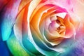 Beautiful multicolor roses flower. Royalty Free Stock Photo