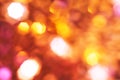 Beautiful multicolored blurred bokeh lights holiday glitter background for Christmas New Year Birthday celebration