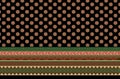 Beautiful Multicoloured Border With Supporting Borders For Digital Textile Suits And Sarees