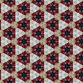 Beautiful multicoloured seamless pattern