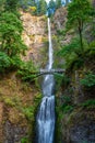 Beautiful Multnomah Falls in Oregon, USA Royalty Free Stock Photo