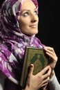 Beautiful Muslim fashion girl