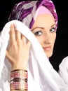 Beautiful Muslim fashion girl