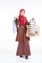 Muslimah fashion portrait concept Royalty Free Stock Photo