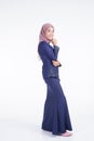 Muslimah fashion portrait concept