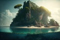 A beautiful mysterious island hidden from the world