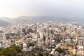 Beautiful Nagasaki City Skyline before sunset time.