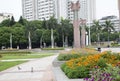 Beautiful Nanning city square Royalty Free Stock Photo