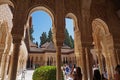 Beautiful Nasrid Palace in Granada Spain