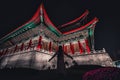 Chiang Kai-Shek Memorial Hall at night. Taipei, TaiwanThe beautiful National Concert Hall in Liberty Square at night. Taipei, Taiw