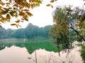 A beautiful natur view with pond