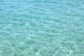 Beautiful natural background with clear sea water Royalty Free Stock Photo