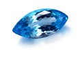 Beautiful Natural Blue swiss Marquise topaz gemstone Jewelry