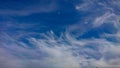 Beautiful Natural Fluffy Blue Skyscape